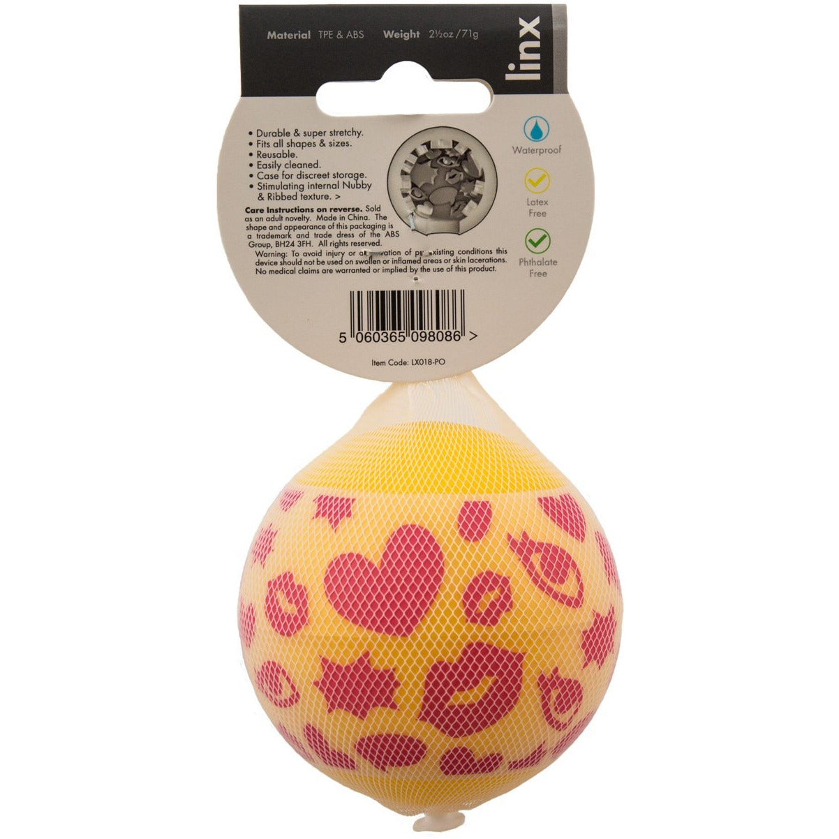 Linx Pop Stroker Ball – Male Masturbator