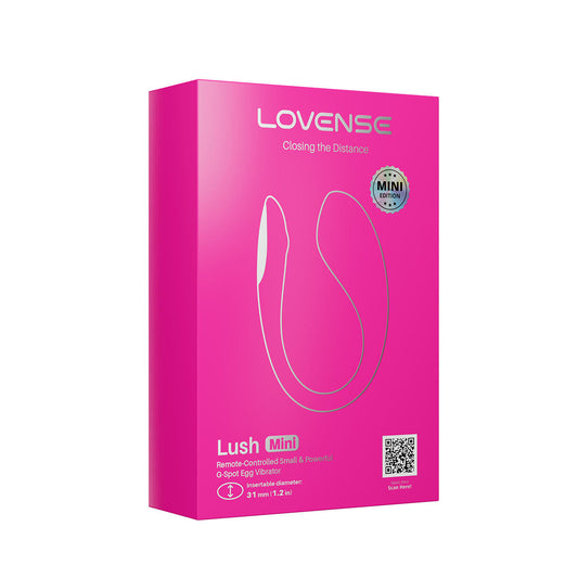 LOVENSE - Lush Mini Remote Control Vibrator - Pink
