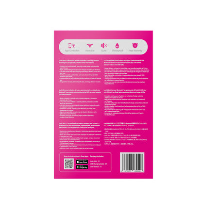 Lovense Lush  Mini Remote Control Vibrator - Pink