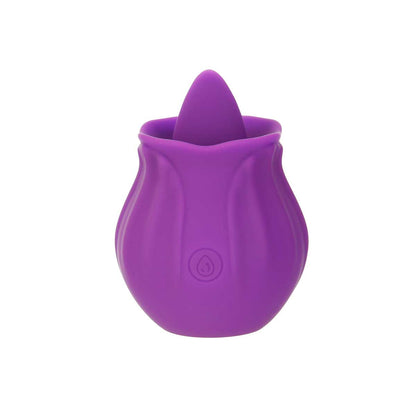 M’Lady - Flickering Tongue & Vibrating Clitoral Stimulator – Purple