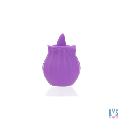 M’Lady - Flickering Tongue & Vibrating Clitoral Stimulator – Purple