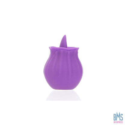 M’Lady - Flickering Tongue & Vibrating Clitoral Stimulator – Purple