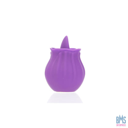 M’Lady - Flickering Tongue & Vibrating Clitoral Stimulator – Purple