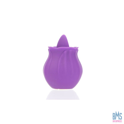 M’Lady - Flickering Tongue & Vibrating Clitoral Stimulator – Purple