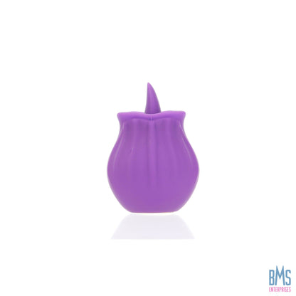 M’Lady - Flickering Tongue & Vibrating Clitoral Stimulator – Purple