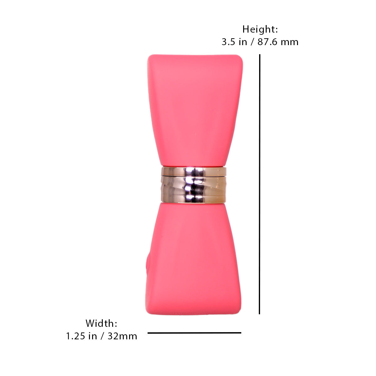 M’Lady Pinpoint Bowtie Wand - Coral