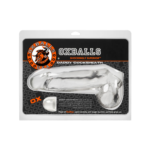 Oxballs Daddy Cocksheath – Clear