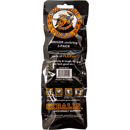 Oxballs Ringer Cockring – 3 Pack