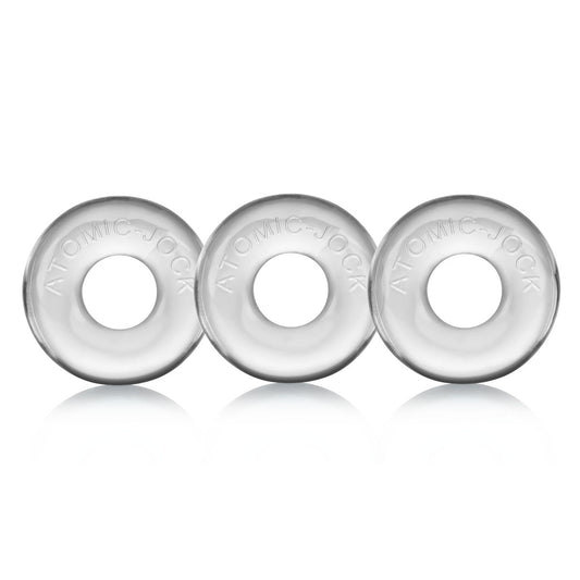 Oxballs Ringer Cockring 3-Pack - Clear