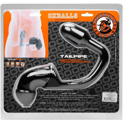 Oxballs Tailpipe – Ass-Lock & Cock-Lock
