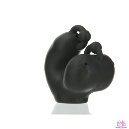 Oxballs Meatlocker Full Cover Chastity – Black Ice