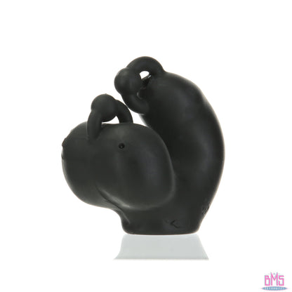 Oxballs Meatlocker Full Cover Chastity – Black Ice