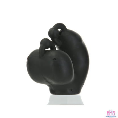 Oxballs Meatlocker Full Cover Chastity – Black Ice