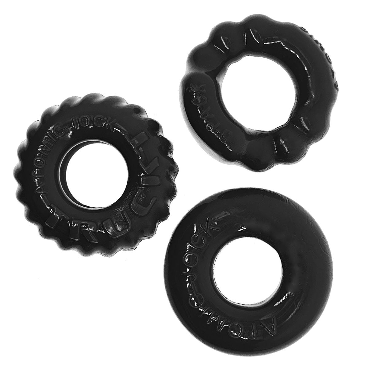 Oxballs -  Bonemaker 3-Pack C-Rings - Black