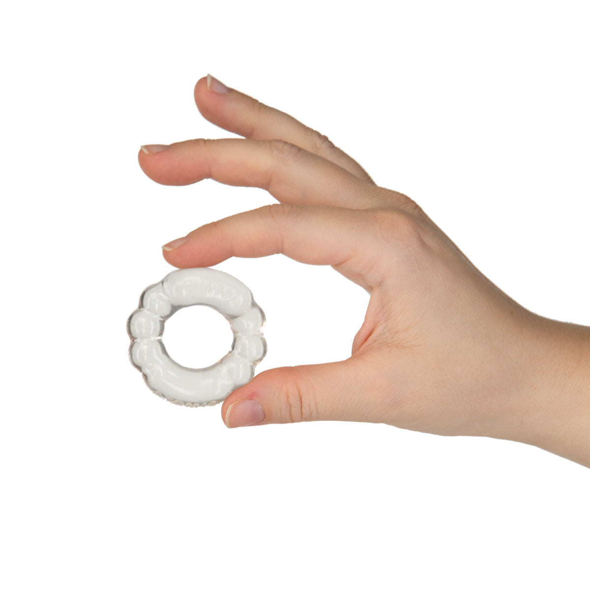 Oxballs Bonemaker - 3-Pack C-Rings - Clear