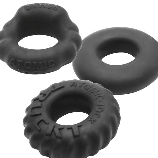 Oxballs BoneMaker 3 Pack Cock Ring Kit - Night Edition