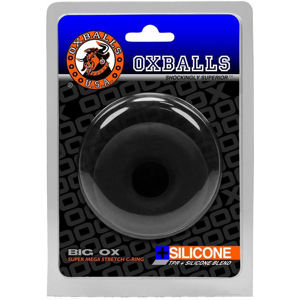Oxballs Big Ox Cockring – Black Ice