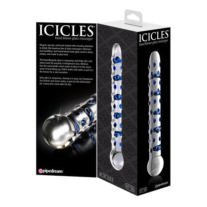 Pipedream - Icicles No. 50 - Hand Blown Glass Massager