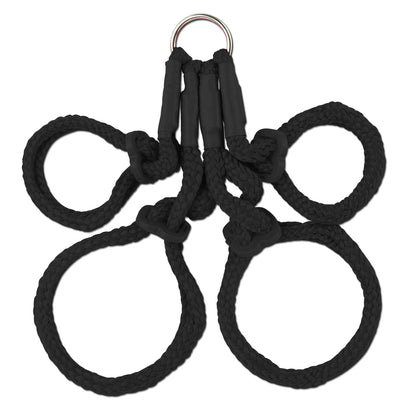 Pipedream - Fetish Fantasy Series - Japanese Silk Rope Hogtie - Black