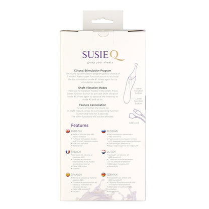 Seven Creations - Susie Q - Grasp Your Sheets Clitoral Stimulator - Purple