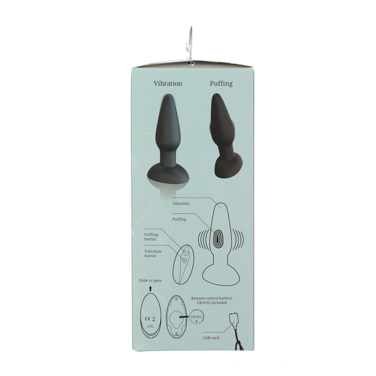 Seven Creations – Artemis - Rechargeable Silicone Butt Plug - Black