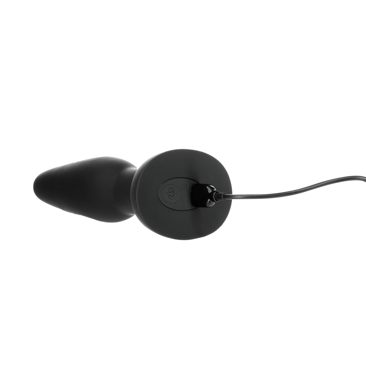 Seven Creations – Artemis - Rechargeable Silicone Butt Plug - Black