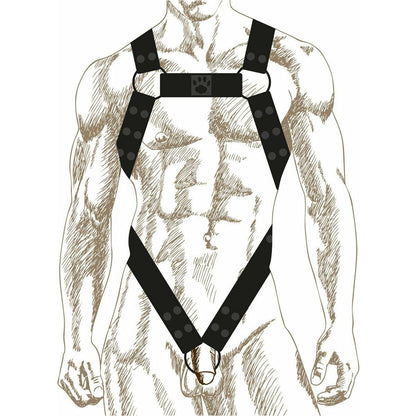 Prowler RED – Noir Body Harness - Black - XL