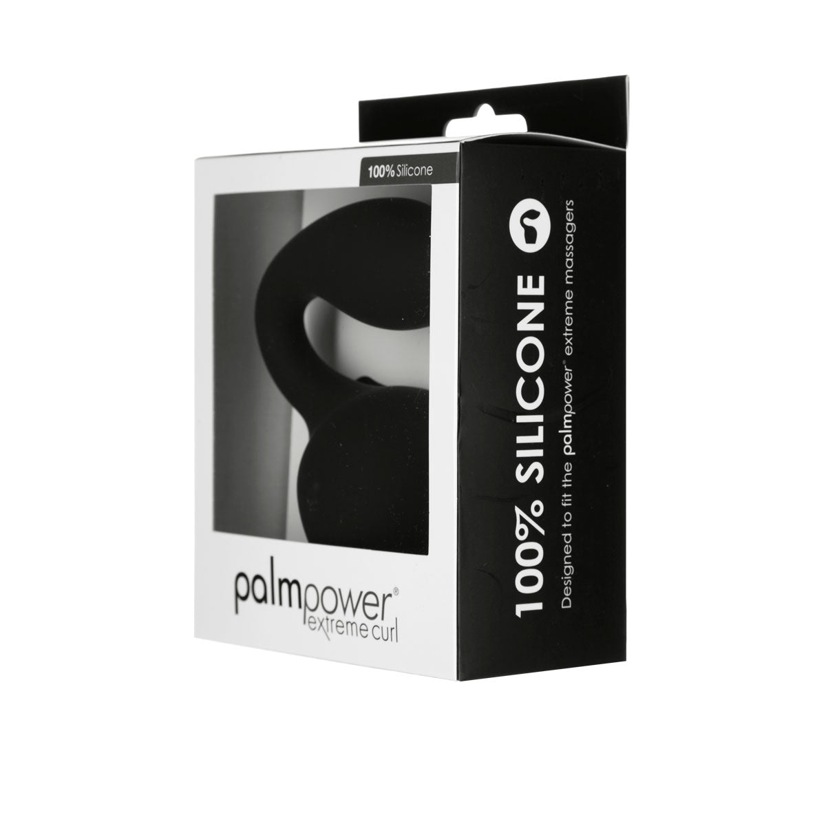 PalmPower Extreme Curl – Silicone Massage Head – Black (For Use with PalmPower Extreme)