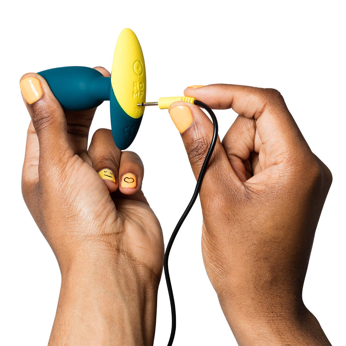 ROMP - Bass - Vibrating Anal Plug - Blue