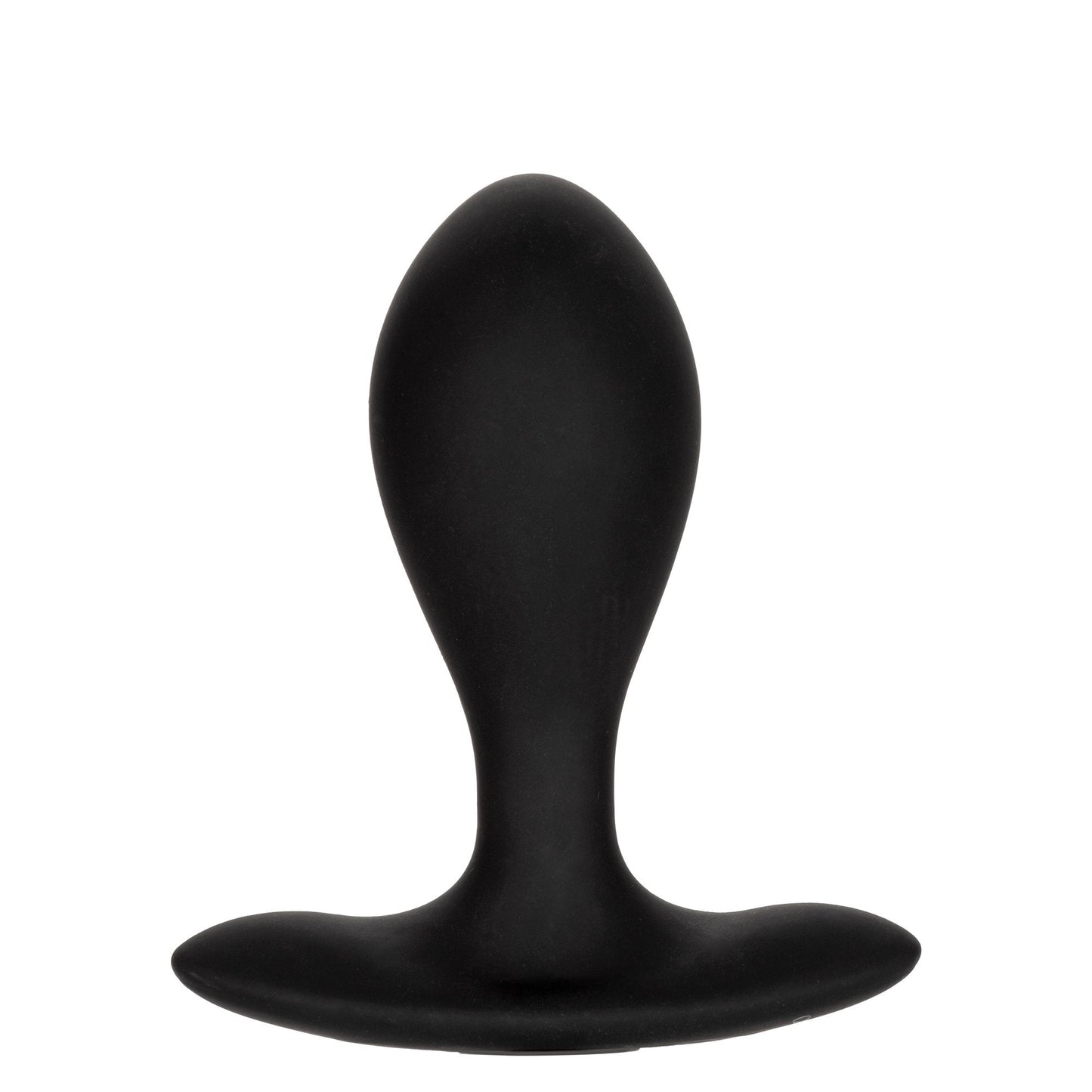 CalExotics® Weighted Silicone Inflatable Plug - Black