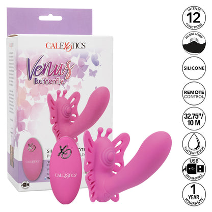 CalExotics® - Venus Butterfly Silicone Remote Pulsating G