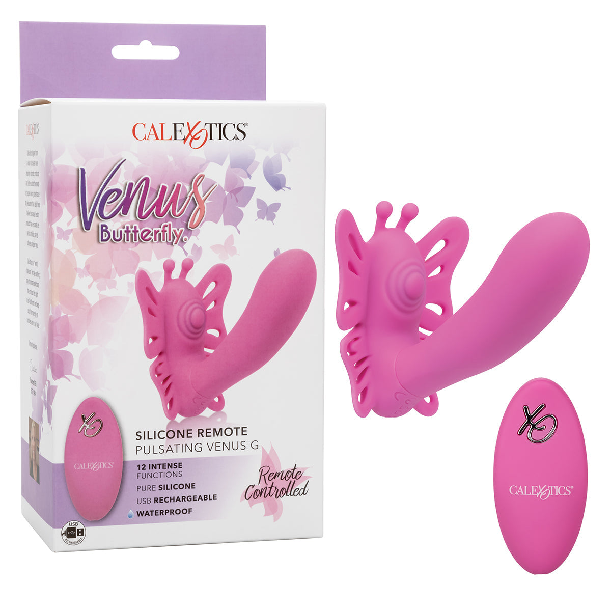 CalExotics® - Venus Butterfly Silicone Remote Pulsating G