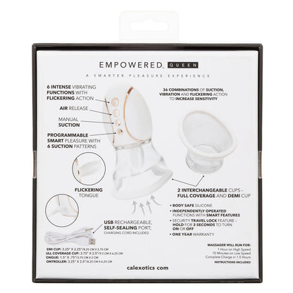 CalExotics® Empowered Smart Pleasure Queen - White
