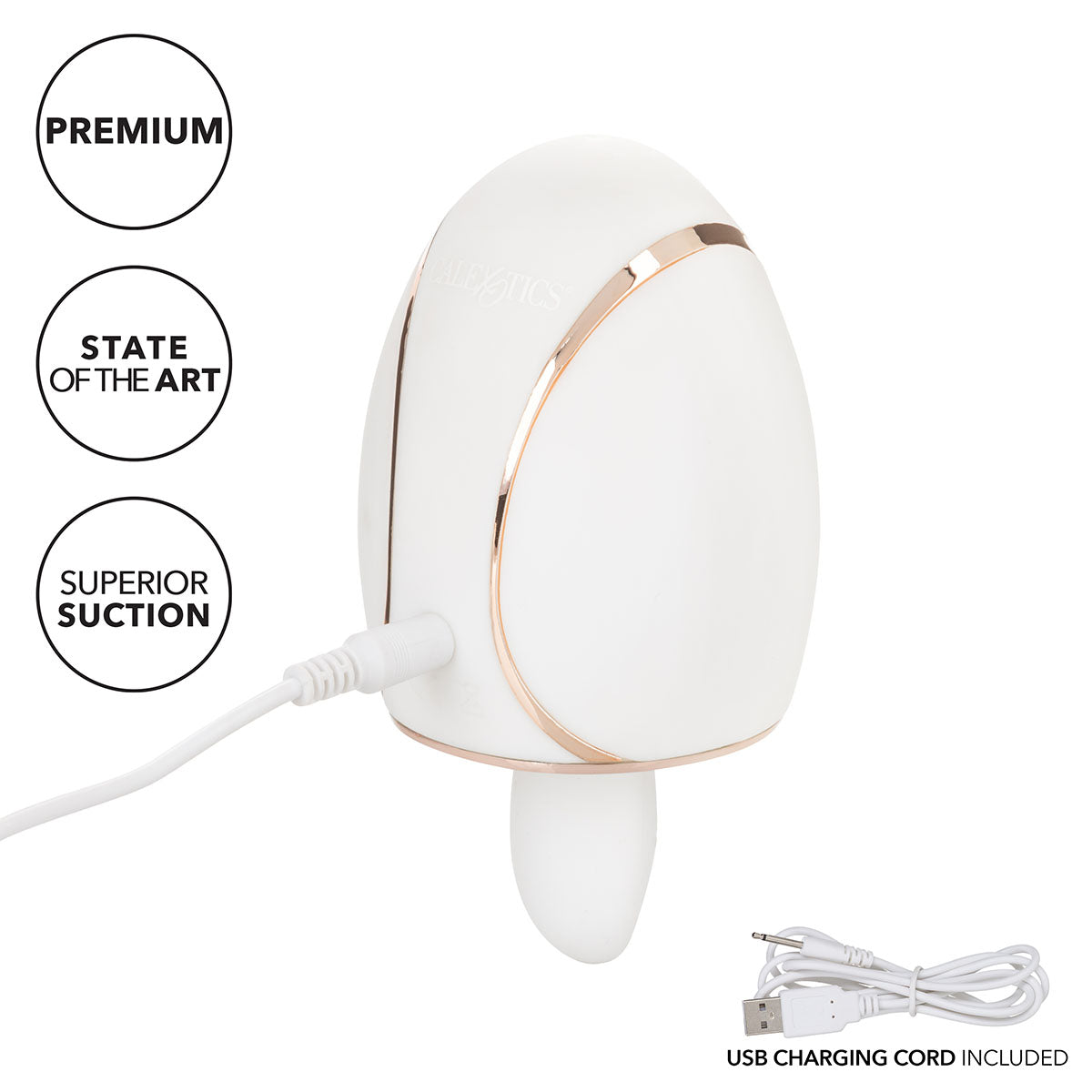 CalExotics® Empowered Smart Pleasure Queen - White