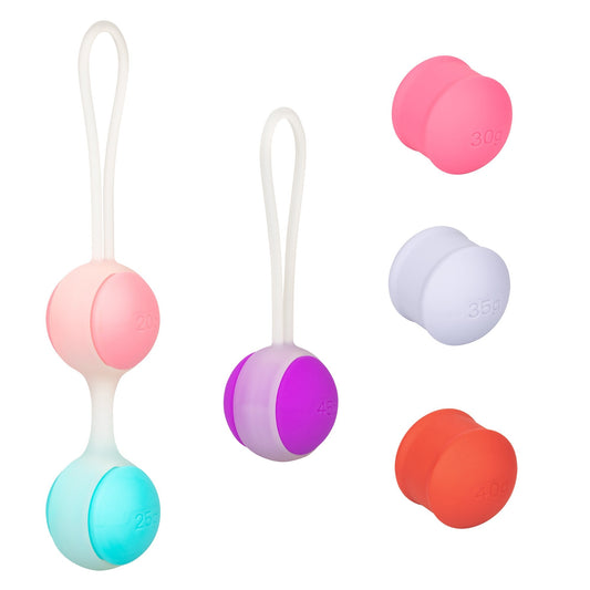 CalExotics® She-ology Interchangeable Weighted Kegel Set