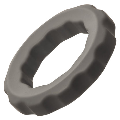 CalExotics® - Alpha Ring - Liquid Silicone Erect Ring – Grey