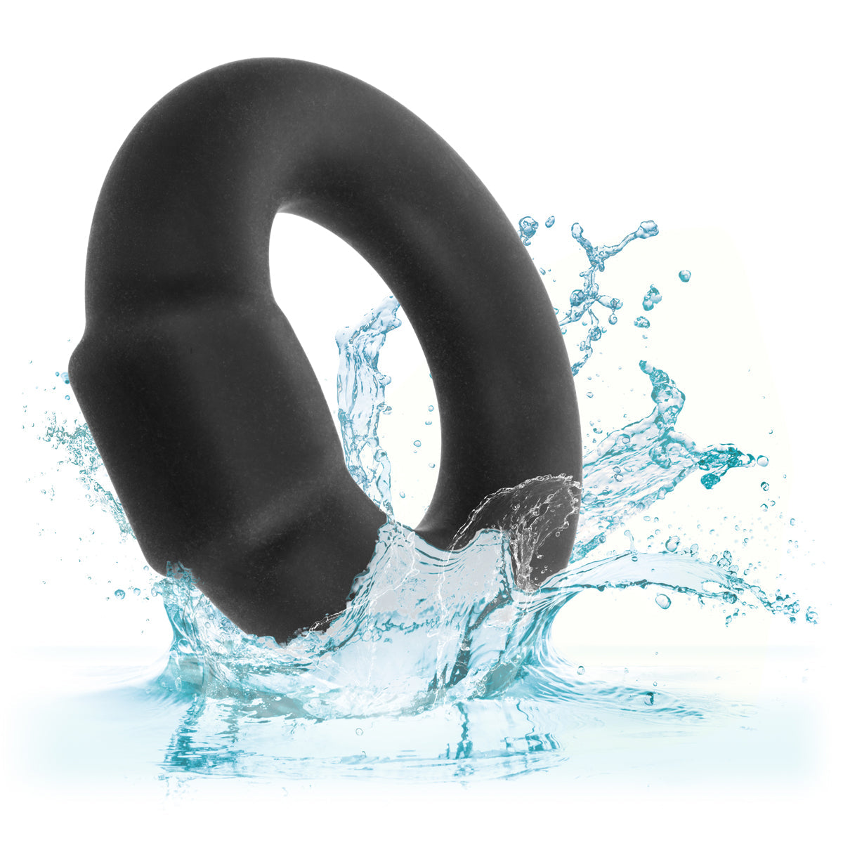 CalExotics® - Alpha Ring - Liquid Silicone Optimum Ring – Black