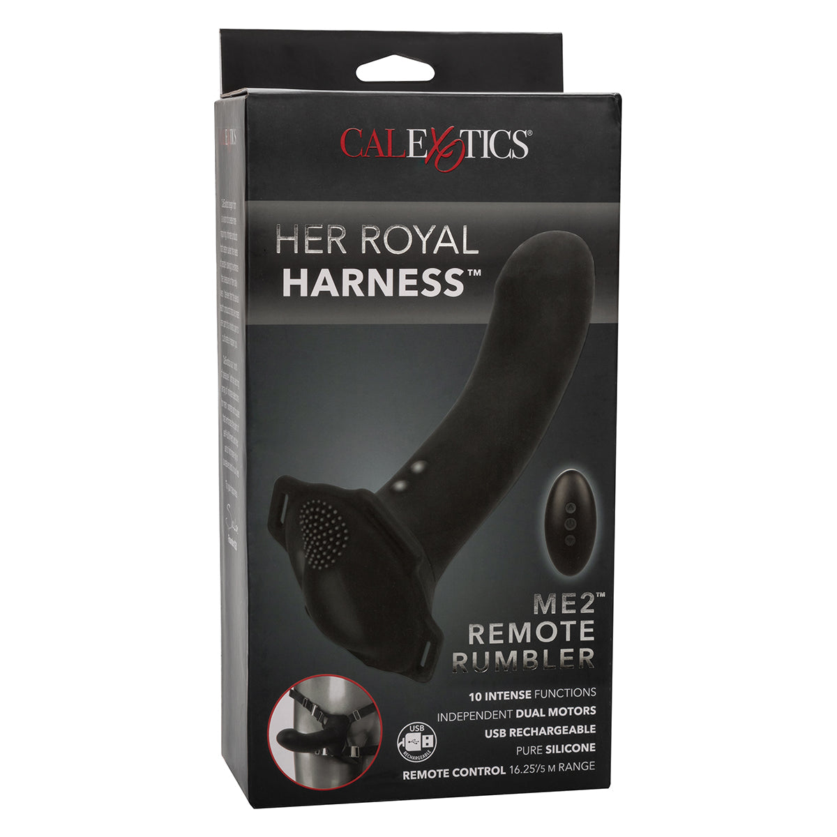 CalExotics® - Her Royal Harness Me2 Remote Rumbler