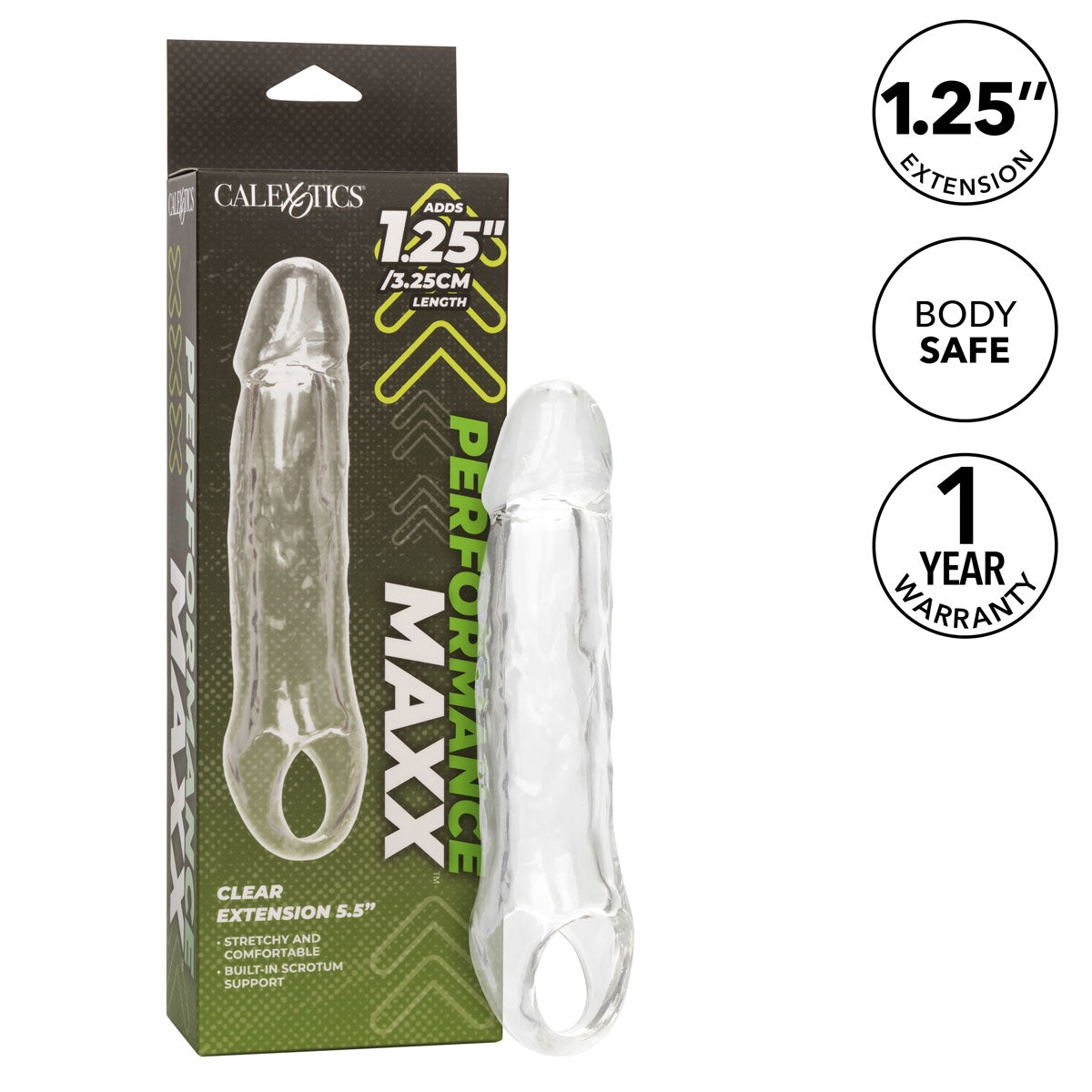 CalExotics® – Performance Maxx – Clear Extension - 5.5”