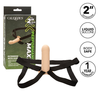 CalExotics® - Performance Maxx™ - Penis Extension With Harness – Ivory