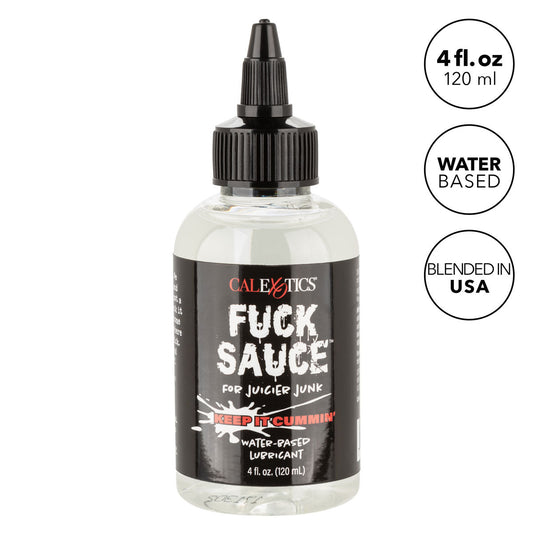 CalExotics® - Fuck Sauce - For Juicier Junk - Water-Based Lubricant - 4 fl. oz/120ml