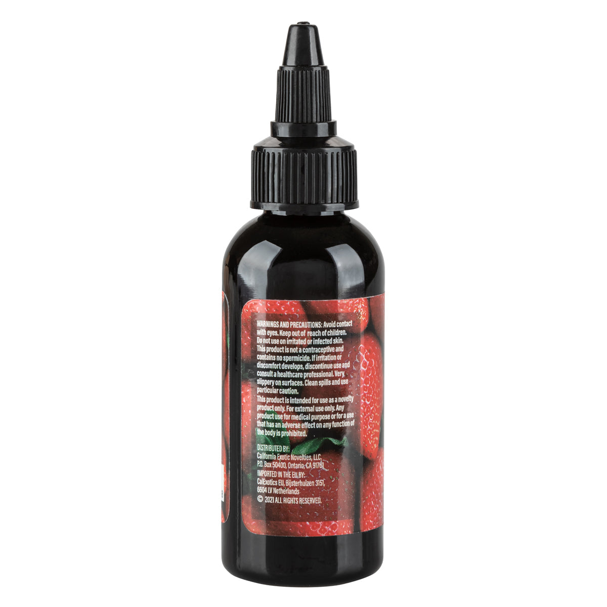 CalExotics® – Fuck Sauce – Water-Based Lubricant – Strawberry - 2oz/60ml