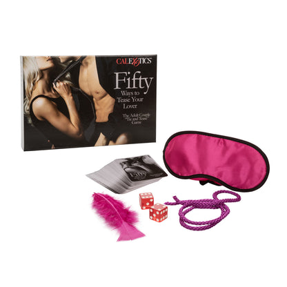 CalExotics® Fifty Ways To Tease Your Lover Game