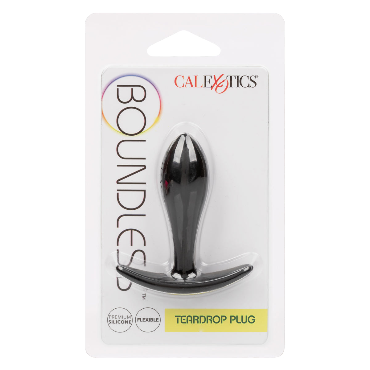 CalExotics® - Boundless Teardrop Butt Plug – Black
