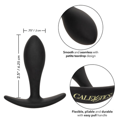 CalExotics® - Boundless Teardrop Butt Plug – Black