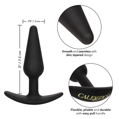 CalExotics® - Boundless Slim Butt Plug – Black