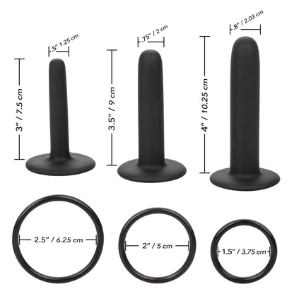 CalExotics® - Boundless™ - Silicone Pegging Kit – Black