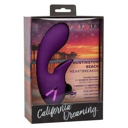 CalExotics® - California Dreaming Huntington Beach Heartbreaker Vibrator – Purple