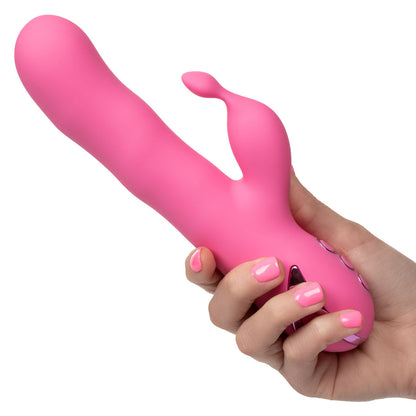 CalExotics® California Dreaming – Santa Barbara Surfer Dual Vibrator – Pink