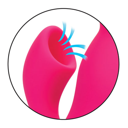 CalExotics® - California Dreaming Oceanside Orgasm Dual Vibrator – Fuschia